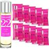 CARAVAN FRAGANCIAS Profumo da donna n. 22 da 150 ml + set di 10 flaconcini di fragranze femminili diverse da Caravan per scoprire nuovi aromi