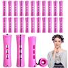 IKOPFLN 20 Pezzi Aste Permanente Lunghe Aste Perm Capelli Plastica Aste Onda Fredda Rullo Bigodini Arricciatura Capelli Strumenti Styling Capelli Parrucchiere 19 * 83 cm