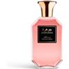 Jawhara Collection Sultan Rose Unisex Eau de Parfum, Profumo legnoso floreale, Con Zafferano, Accordo Rosa e Incenso alla Vaniglia, 100 ml