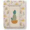 Kikido Materassino Fasciatoio 70x50 - Cactus - Cuscino Fasciatoio Lavabile per Cambio Pannolino - Materasso Fasciatoio Neonato per Cassettiera Impermeabile 50x70 - Universale