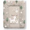 Kikido Materassino Fasciatoio 70x50 - Animali del Bosco - Cuscino Fasciatoio Lavabile per Cambio Pannolino - Materasso Fasciatoio Neonato per Cassettiera Impermeabile 50x70 - Universale