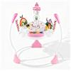 LIFEZEAL Girello per bambini, girello in 3 altezze regolabili con 6 giocattoli interattivi, luci e musica e tavolo da gioco rotante, camminatore per 6+ mesi bambino (rosa)