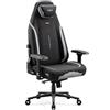DIABLO X.Eye Prime Sedia Gaming Ufficio Ergonomica Poltrona Gamer Tessuto Poggiatesta Magnetico Seduta Rinfrescante Supporto Lombare Regolabili Braccioli 4D Caricabile fino a 140 kg Burned Black