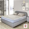 Flexinn Materasso in Memory foam con 1600 Molle insacchettate indipendenti e Memory Gel. Altezza: 25 cm, rigidità 8 su 10. Sfoderabile. Dispositivo Medico Classe I (160x190)