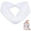 NBEADS Scialle Da Sposa In Rete Con Spalle Scoperte, Velo In Tulle Con Strass Per Costume Di Ballo Di Fine Anno, Abito Da Sera, Accessorio 114X3.2CM, Bianco