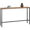 SoBuy Tavolo da Consolle Vintage Tavolo da Ingresso Tavolo per Divano salvaspazio L120*P20*A65 cm (FSB19-N)