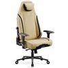 DIABLO X.Eye Prime Sedia Gaming Ufficio Ergonomica Poltrona Gamer Tessuto Poggiatesta Magnetico Seduta Rinfrescante Supporto Lombare Regolabili Braccioli 4D Caricabile fino a 140 kg Broken Gold