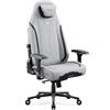 DIABLO X.Eye Prime Sedia Gaming Ufficio Ergonomica, Poltrona Gamer Tessuto | Poggiatesta Magnetico | Seduta Rinfrescante, Supporto Lombare | Regolabili Braccioli 4D | Caricabile fino a 140 kg