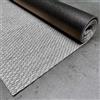 STORESDECO Tappeto vinilico in tessuto intrecciato di alta gamma Lavabile antiscivolo ed extrapiatto. Tappeti Premium in materiali di altissima qualità resistenti e facili da pulire 200x290 cm Grigio