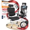 CLOUVOU MasterSeat Sedia ufficio ergonomica [TOP DI GAMMA] Sedia da scrivania per smart working | Poltrona ufficio per studio e camera | Sedia ufficio con ruote facile da spostare | Max. 150 kg