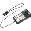 Caruner Ricevitore FS-A6 2.4G 6CH 4.0-6.5V per RC Fixed-Wing Glider Elicottero Telecomando Compatibile con Flysky FS-I10 FS-I6 FS-I4 GT2E GT2G GT2F Trasmettitore