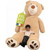 bananair - Orso Peluche Gigante 340cm - Fabbricato in Francia, Certificato CE - Morbido e Soffice, Abbracci Garantiti - Orsacchiotto di Peluche Grande Perfetto per Compleanni e Altre Celebrazioni