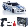 Wheelfun 1/43 RC Racing Car R34 Veicolo da deriva ad alta velocità 4WD RTR Mini auto giocattolo 2.4G batteria radio regalo modello di grado hobby per adulti