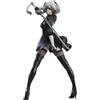 Xinnice Personaggio anime 2Byorha, statuetta modello in piedi 2Bautomata, decorazione per auto, da collezione, regalo per fan degli anime 17 cm, PVC