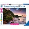 Ravensburger Puzzle, Puzzle 1000 Pezzi, Seychelles, Puzzle per Adulti, Collezione Beautiful Places, Puzzle Paesaggi, Puzzle Ravensburger - Stampa di Alta Qualità
