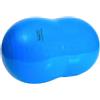 GYMNIC Physio Roll Palla doppia per fisioterapia max Ø 70 cm/L 115 cm blu, ideale per esercizi di equilibrio, coordinazione e supporto terapeutico per bambini, adulti e anziani