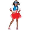 Rubie's, costume ufficiale da Capitan America + maschera per bambine, costume da supereroe Marvel, per bambini