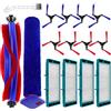 Chuancheng 15 pezzi di ricambio per aspirapolvere Dyson Spot+ Scrub AI Wet and Dry, kit di accessori con 1 spazzola principale, 1 mocio a rullo, 4 filtri HEPA, 8 spazzole laterali, 1 spazzola per la