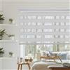 STORESDECO Tende a rullo per interni Giorno e Notte Premium cassonetto e catenella in alluminio, di alta qualità, Tenda a rullo per interni Doppio strato per finestra Storesdeco 60 x 250 cm Grigio chiaro