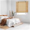 STORESDECO Tenda a Rullo in Bambù Naturale a Canne STORESDECO Tenda Avvolgibile Decorativa per Porte e Finestre Luce Filtrata Finitura Opaca Naturale 120x250 cm (larghezza x altezza)