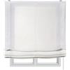 STORESDECO - Tenda a Pacchetto Senza Aste, Traslucida Per Finestre e Porte | Colore Bianco, 45 cm x 175 cm