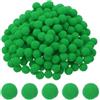 PATIKIL Pompon Da 0.4 Pollici Per Artigianato, 500 Pezzi Mini Pompon Per Artigianato, Palline Soffici All'Ingrosso, Alta Elasticità, Palline Pelose Per Cappello, Arte Natalizia, Verde