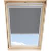 Itzala Tenda oscurante per finestre a tetto compatibile con VELUX U08 / 808/8, ‎Grigio
