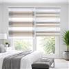 STORESDECO Tende a rullo per interni Giorno Notte avvolgibile Doppio strato Tessuto elegante per porta e finestra. Offrono un'adattabilità alla luminosità STORESDECO Tricolore 160 x 250 cm (Larghezza x Altezza)