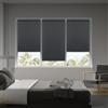 STORESDECO Tende a Rullo per Interni Oscuranti Klemmfix Senza Forare a vetro per finestra, tenda oscurante termica avvolgibile facile da installare, colore Grigio scuro 75x180 cm (Larghezza x Altezza) STORESDECO