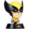 Paladone Wolverine Icon Light, prodotto con licenza ufficiale Marvel, lampada a forma di personaggio X-Men, per comodino o scrivania, alimentata a batteria, collezione Disney