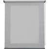 STORESDECO Tenda a rullo traslucida Plus, tenda a rullo premium con finitura metallizzata. Tenda moderna con aspetto tessile, per finestre e porte, fino a 200 cm! | Plus Grigio Chiaro, 160 cm x 250 cm