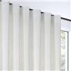 STORESDECO Tenda Trasparente XXL 3 Metri, Voile in Poliestere con Fettuccia, per Finestre e Porte, Filtro Luce, Design Moderno ed Elegante, Bianco 200x300 cm