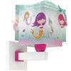 Dalber lampada applique da parete per bambini Mermaids Sirene