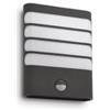 Philips Lighting 172749316 Raccoon Lampada per Esterni con Sensore, Antracite
