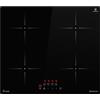 KKT KOLBE Piano Cottura a Induzione 60 cm | 4 Zone di Cottura | Potenza Totale 7 kW | 9 Livelli di Potenza | Timer Integrato | Controllo Touch | Vetroceramica Nera da Incasso | IH85900RL