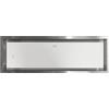 Gurari GCH 974 SU 90 Diamond cappa aspirante a soffitto 90 x 30 cm 850m³/h Acciaio inossidabile Vetro bianco