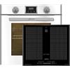 Kaiser Set EH 6326 W forno da incasso+ KCT 67 FIN La Perle piano cottura a induzione 60 cm