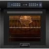 Kaiser Forno da incasso EH 6306 RS,Acciaio nero,79L 15 Fct. griglia Air fryer Full Touch,Standalone, Forno a convezione, Porta in vetro rimovibile, con griglia, Forno a convezione