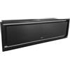 Gurari GCH 973 BL - Cappa da soffitto 90 cm - Cappa aspirante nera con controllo gestuale e LED, 850 m³/h, ricircolo e scarico,