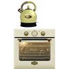 Kaiser Olan Kaiser set di cottura Autarkic forno da incasso EH 6432 ElfBE Eco+WK 2000 ElfEm, Retro, Elettrico, Girarrosto, 10 funzioni, Pizza function