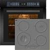 Kaiser Set forno EH 6306 RS +KCT 6705 RI piano cottura/3, Forno da incasso, 79L 15 fct. +piano cottura a induzione 60 cm