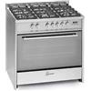 GURARI Centro di Cottura a Gas 911 Inox, Elettrico 90 cm/Gamma Coocker/Gas Naturale/Propano