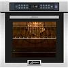Kaiser Olan Kaiser Forno da incasso EH 6306 R, Inox, 79L, 15 Fct. Grill, Friggitrice ad Aria, Full Touch, Autarkic, Forno ad Aria Calda, Porta Rimovibile, Smalto Antiallergico, Pulizia Catalitica