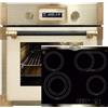 Kaiser Forno a pirolisi EH 6427 ElfAD + KCT 6385 Em, in vetro a pirolisi retrò da incasso, 73 l, colore elfebe, 60 cm, esclusivo piano cottura in vetroceramica High Light da 60 cm