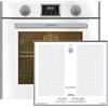 Kaiser Set forno EH 6326 W+KCT 67 FIW, Forno elettrico da incasso, 79L, 10 funzioni+piano cottura a induzione 60 cm, Indipendente, display funzionale