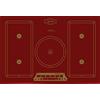 Kaiser Olan Kaiser Empire KCT 7795 Fi Retro piano cottura induzione 77 cm da incasso, bordeaux, Quick Heat, 2 Flex Zone e cerchio Zone/In vetroceramica con Power Booster/Full Touch Control/vetro rosso