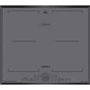 Kaiser KCT 6730 FIG Piano cottura autarcico a induzione 60cm, Free Zone con POWER Induction Boost, piano cottura in vetroceramica, piano cottura elettrico, vetroceramica, vetro grigio