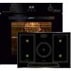 Kaiser Set cottura a induzione EH 6367 + KCT 7797 Em forno elettrico, autark, 79L, forno da incasso, 10 funzioni, sistema intelligente + piano cottura a induzione Flex Retro da 60 cm