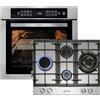 KAISER Set di fornelli Autark da incasso, in acciaio inox, 86 l, 15 ft + fornello a gas da incasso, 60 cm, EH 6306 N R + KG 6364