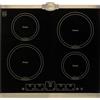 Kaiser KCT 6195 IEm Piano cottura a induzione 60 cm/piano cottura a induzione/piastre metalliche bronzo/vetroceramica con 4 zone di cottura a induzione QickHeat a induzione/piano cottura a incasso con